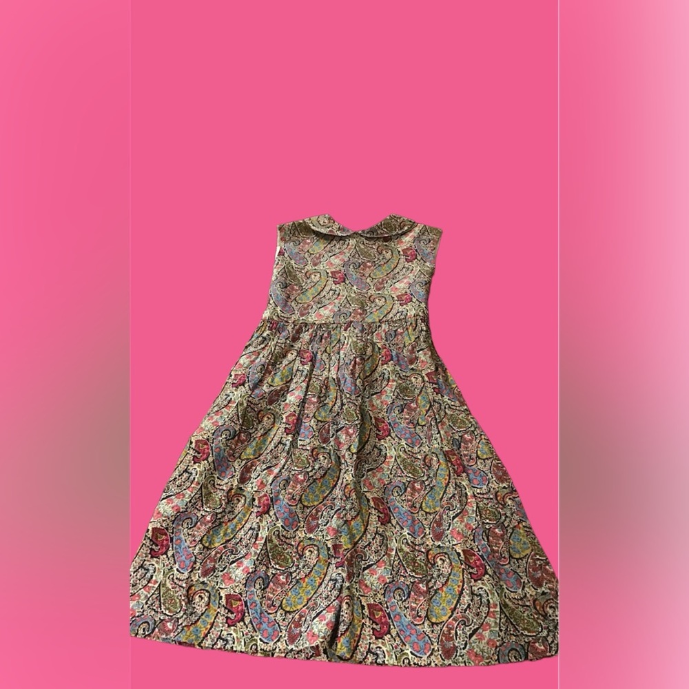 Classic Child Girls Cotton Paisley Print
Dress...Size 6